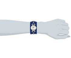 Guess W0160L3 - Reloj analógico de cuarzo para mujer con correa de piel, color azul