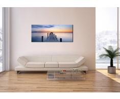 Cuadro sobre lienzo - de una sola pieza - Impresión en lienzo - Ancho: 120cm, Altura: 50cm - Foto número 2508 - listo para colgar - en un marco - AB120x50-2508