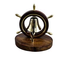 Escritorio llamada Campana metal Servicio Timbre 12.7 cm longitud-perfecto para oficina, hoteles, escuelas, restaurantes, áreas de recepción, hospitales, almacenes