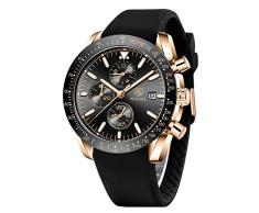 BENYAR Cuarzo cronógrafo Impermeable Relojes Business Casual Deporte Reloj de Pulsera