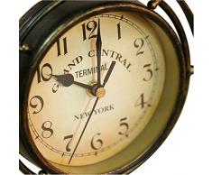 S.W.H Metal Vintage Hovis Reloj de Bicicleta Reloj de Bicicleta de Mesa Ornamento del Reloj