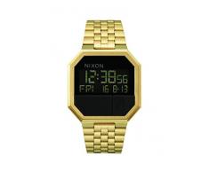 Nixon Reloj Unisex de Digital con Correa en Acero Inoxidable Chapado A158-502-00