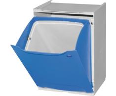 Cubo de Reciclaje Plástico Apilable (6 colores), Duett
