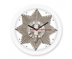 BeatCong Barroco Negro Blanco de la Estrella de la Correa ilustrado Modelo silenciosa para no marcando a Pilas Ronda Reloj de Pared Decorativo se dirigen la Etiqueta Relojes de Regalo