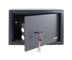 HMF 49200-11 Caja Fuerte Cerradura De Doble Paletón, 31 x 20 x 20 cm , antracita