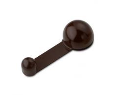 Inofix M231718 - Tope puerta retenedor giratorio 2035-marron