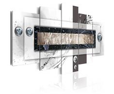 murando - Cuadro en Lienzo 200x100 - Impresión de 5 Piezas Material Tejido no Tejido Impresión Artística Imagen Gráfica Decoracion de Pared Abstracto 020101-157