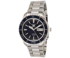 Seiko Reloj Analógico Automático para Hombre con Correa de Acero Inoxidable – SNZH53K1