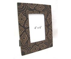 MARCO FOTOS PORTAFOTOS MADERA AFRICA PEQUEÑO