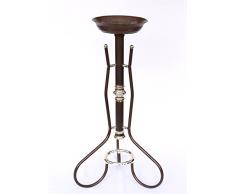 Macetero modelo Art, 1 Macetas 80 cm columna soporte para plantas de plantas flores taburete