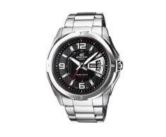 CASIO EF-129D-1AVEF Edifice - Reloj de caballero de cuarzo, correa de acero inoxidable color varios colores (con luz) [importado]