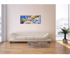 Cuadro sobre lienzo - de una sola pieza - Impresión en lienzo - Ancho: 100cm, Altura: 40cm - Foto número 2651 - listo para colgar - en un marco - AB100x40-2651