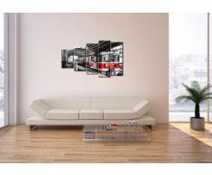 Cuadro sobre lienzo - 5 piezas - Impresión en lienzo - Ancho: 100cm, Altura: 60cm - Foto número 2558 - listo para colgar - en un marco - EG100x60-2558