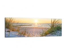 Cuadro sobre Lienzo - de una Sola Pieza - Impresión en Lienzo - Ancho: 140cm, Altura: 50cm - Foto número 3989 - Listo para Colgar - en un Marco - AB140x50-3989