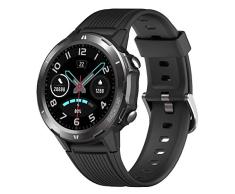 YAMAY Reloj Inteligente, Smartwatch Hombre 5ATM Impermeable con 12 Modos Deportivos Cronómetro Pulsómetro Pulsera Actividad Inteligente Smartwatch Android iOS para Xiaomi Huawei iPhoneTeléfono