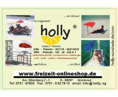 Holly stabielo - holly sunshade HPV Germany - Calefactor de gas (ideal para tiendas de campaña, caravanas u otros habitáculos, se puede colocar de pie o en la pared, acero inoxidable, encendedor piezo, con apagado de seguridad