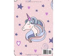 Mi álbum de pegatinas: Unicornio 4 | 30 Páginas | en Blanco | Sin Papel de Silicona | Idea de Regalo