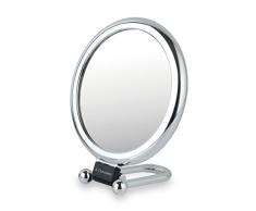 3 Claveles - Espejo de Aumento con Base Plegable, 15 cm - 1x, 7x