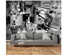 Fotomural 500x280 cm - 3 tres colores a elegir - Top - Papel tejido-no tejido. Fotomurales - Papel pintado - Collage Ciudad City i-A-0113-a-d