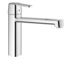 Grohe 30197000 Get - Batería con caño giratorio a media altura para fregadero (baja presión para calentadores de agua abiertos)