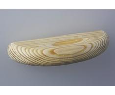 Tirador para mueble o armario de madera de pino (32 x 90 mm)