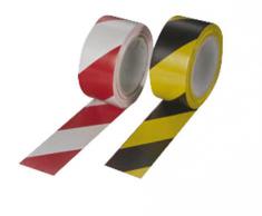miarco 460B55 - Cinta Señal Adhesivo Blanca/Roja 50M