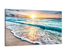 Cuadro sobre Lienzo - de una Sola Pieza - Impresión en Lienzo - Ancho: 120cm, Altura: 80cm - Foto número 3621 - Listo para Colgar - en un Marco - AA120x80-3621