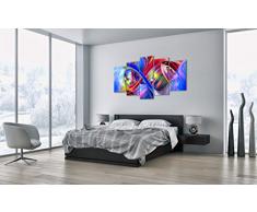 Cuadro sobre lienzo - 5 piezas - Impresión en lienzo - Ancho: 160cm, Altura: 85cm - Foto número 2294 - listo para colgar - en un marco - EA160x85-2294