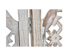 DCASA 151715 Biombo Plegable de Madera Mango 3 Paneles decape 150x180 cm, 150 x 180 cm