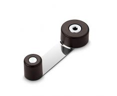 INOFIX 2058-4 - Tope retenedor puerta, Negro