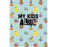 My Kids Album: Blank Sticker Book For Kids. My Lovely Stickers Journal 8x10 100 pages: Volume 7