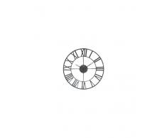 Reloj de pared de metal estilo vintage - diámetro 40 cm.