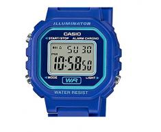 Casio Reloj Digital para Mujer de Cuarzo con Correa en Resina LA-20WH-2AEF