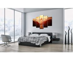 Cuadro sobre lienzo - 5 piezas - Impresión en lienzo - Ancho: 150cm, Altura: 100cm - Foto número 2827 - listo para colgar - en un marco - EA150x100-2827