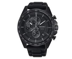 Seiko Reloj Cronografo para Hombre de Cuarzo con Correa en Silicona SSB327P1