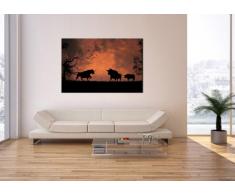 Cuadro sobre lienzo - de una sola pieza - Impresión en lienzo - Ancho: 120cm, Altura: 80cm - Foto número 0494 - listo para colgar - en un marco - AA120x80-0494