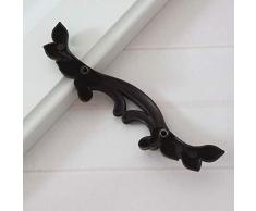 MOOD.SC 2,5" 3,78" 5.0" Rutstic Cabinet Knob tirador de un cajón de latón antiguo Tire de la manija Shabyy Chic Dresser Knob Hardware 64 96 128 mm,3.78"holecenters