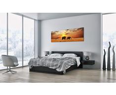 Cuadro sobre Lienzo - de una Sola Pieza - Impresión en Lienzo - Ancho: 160cm, Altura: 50cm - Foto número 3150 - Listo para Colgar AB160x50-3150