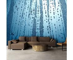 Fotomural 250x175 cm ! 3 tres colores a elegir - Papel tejido-no tejido. Fotomurales - Papel pintado 250x175 cm - pared gotas de agua f-A-0276-a-c