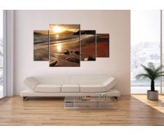Cuadro sobre lienzo - 4 piezas - Impresión en lienzo - Ancho: 160cm, Altura: 90cm - Foto número 2527 - listo para colgar - en un marco - DL160x90-2527