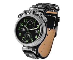 POLJOT Reloj 3133 Cronógrafo Cronómetro A4C BR BR Instrumento de a Bordo Ruso Reloj B
