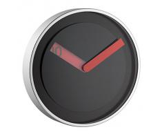 TFA 60.3005 Reloj de Pared electrónico de diseño de 300 mm, Acero Inoxidable