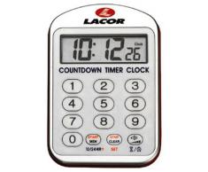 Lacor 60804 - Reloj de cocina con alarma