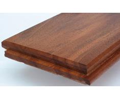 Suelo de madera maciza, machihembrado