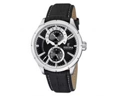 Festina Reloj Analógico para Hombre de Cuarzo con Correa en Cuero F16573/3