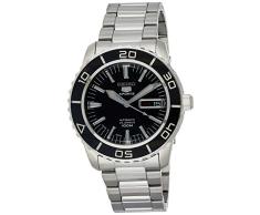 Seiko Reloj Analógico Automático para Hombre con Correa de Acero Inoxidable – SNZH55K1
