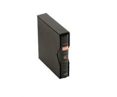 Pardo 152352 - Album de monedas 4 anillas, color negro