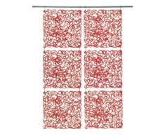 Koziol biombo/decoración Fusion, plástico, 27,2 x 27,2 cm, plástico, rojo, Hauteur 27 Largeur 27 Profondeur 0.3