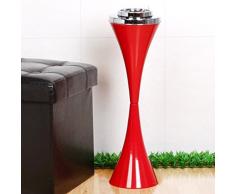 YWXG Cenicero del estilo del piso con la cubierta Decoración creativa del hotel de la oficina de la personalidad de la personalidad