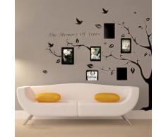 Ecloud Shop Vinilo Decorativo Pegatina Decorativa Adhesivo con tema de Planta Pared Pintura